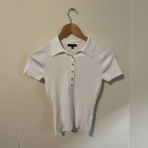 Dynamite White Polo T-Shirt